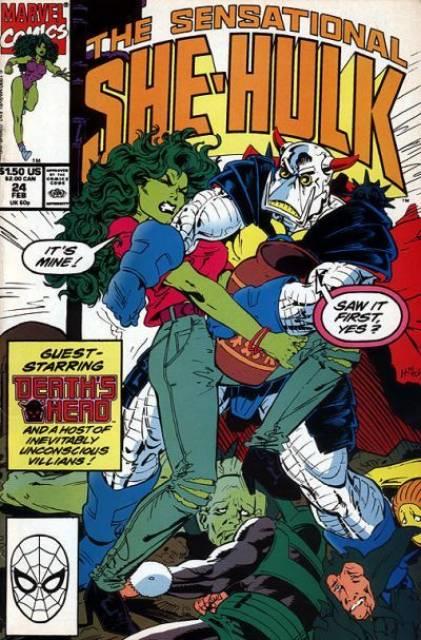Sensational She Hulk #24 comic cover