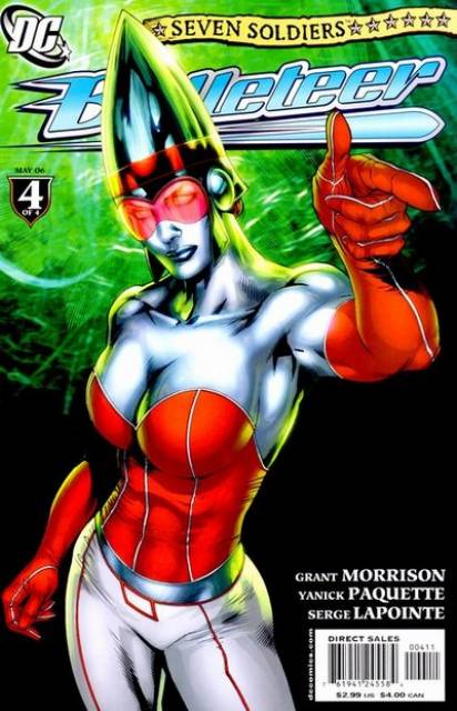 Seven Soldiers Bulleteer #4 comic cover