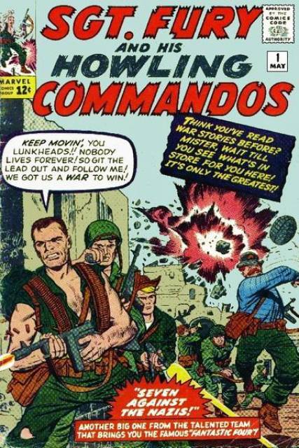 Sgt. Fury #1 comic cover