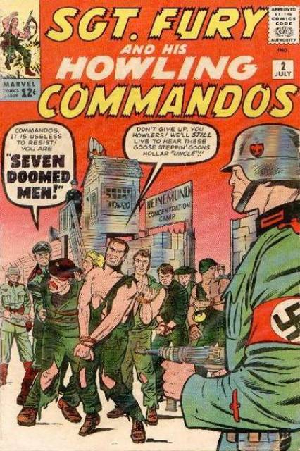 Sgt. Fury #2 comic cover