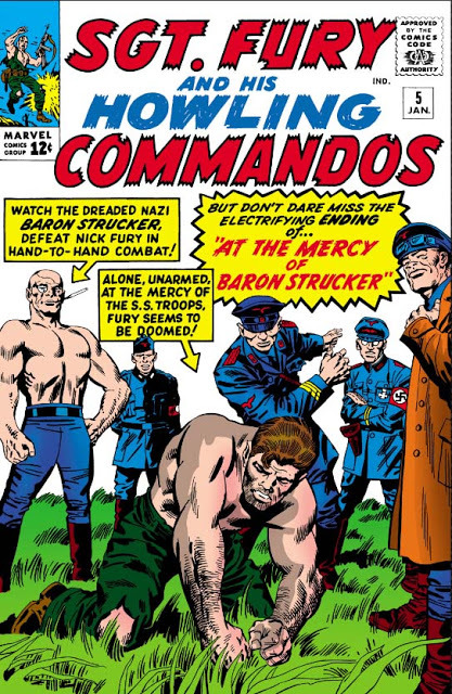 Sgt. Fury #5 comic cover
