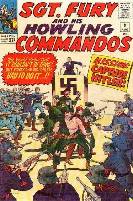 Sgt. Fury #9 comic cover