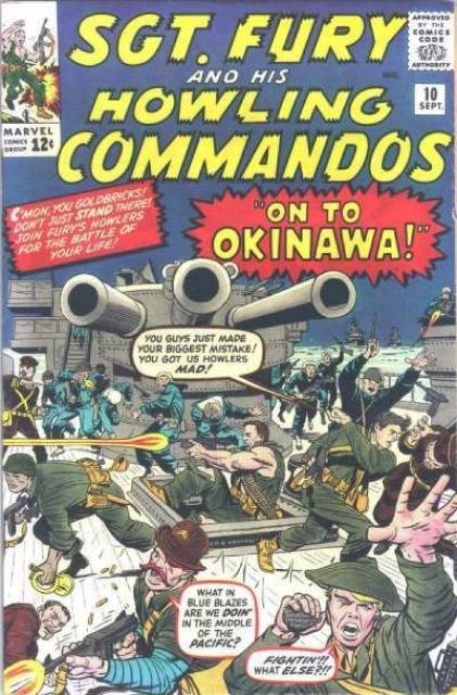 Sgt. Fury #10 comic cover