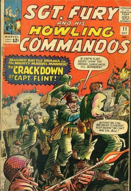 Sgt. Fury #11 comic cover