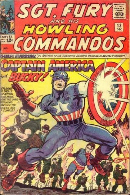 Sgt. Fury #13 comic cover