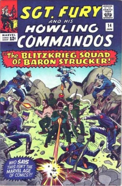 Sgt. Fury #14 comic cover
