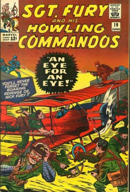 Sgt. Fury #19 comic cover