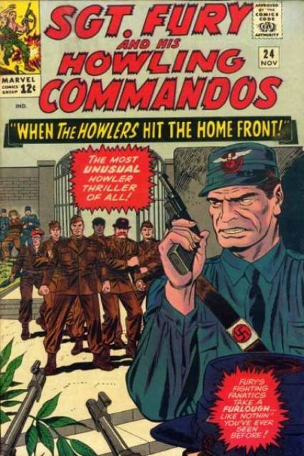 Sgt. Fury #24 comic cover