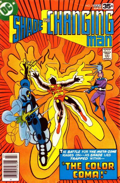 Shade The Changing Man #7 comic cover