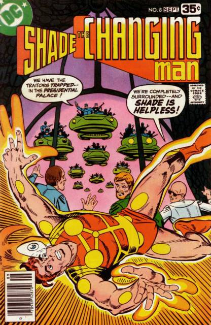 Shade The Changing Man #8 comic cover