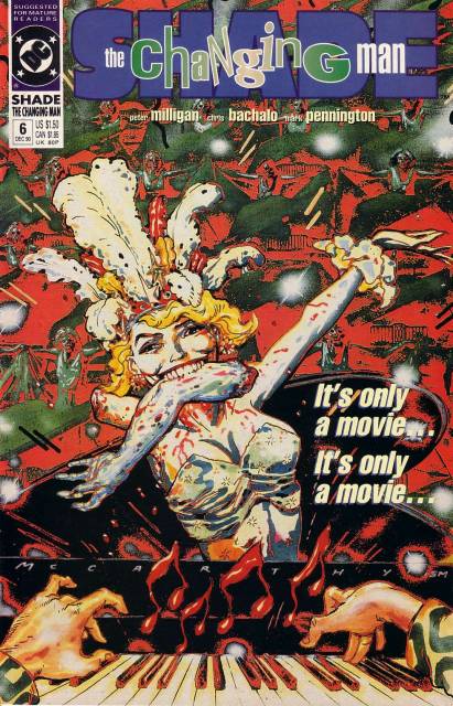 Shade The Changing Man V2 #6 comic cover