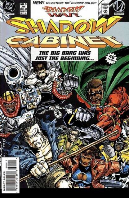 Shadow Cabinet #0 comic cover