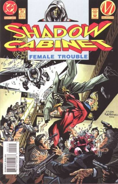 Shadow Cabinet #2 comic cover