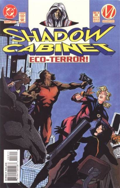 Shadow Cabinet #3 comic cover