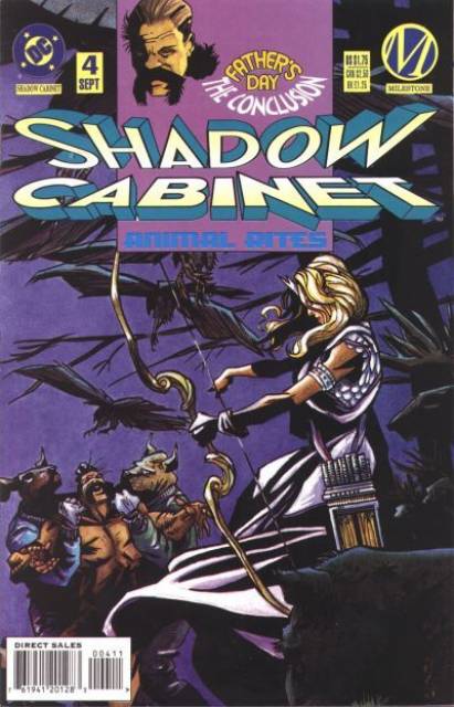 Shadow Cabinet #4 comic cover