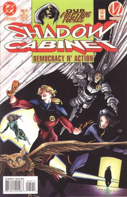 Shadow Cabinet #5 comic cover