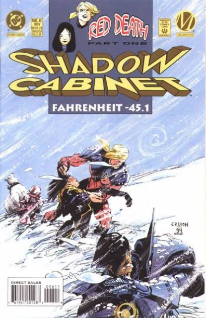 Shadow Cabinet #6 comic cover