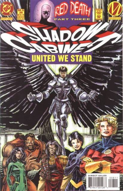 Shadow Cabinet #8 comic cover