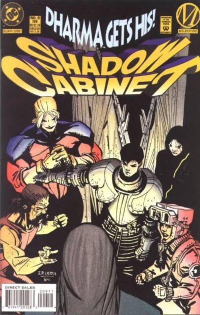 Shadow Cabinet #9 comic cover