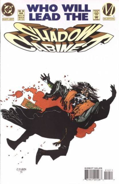 Shadow Cabinet #10 comic cover