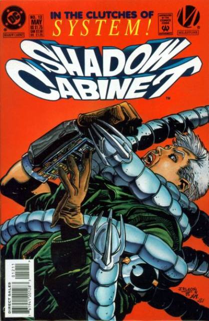 Shadow Cabinet #12 comic cover