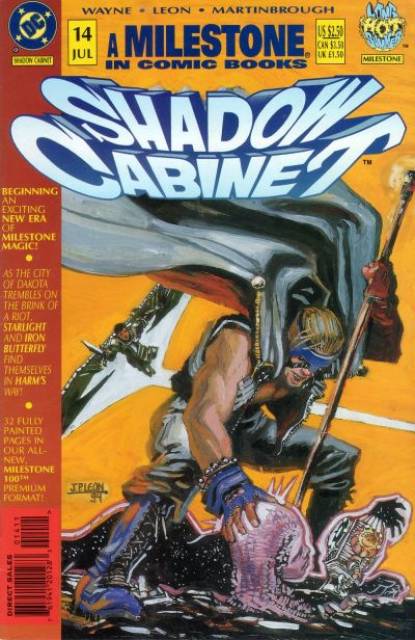 Shadow Cabinet #14 comic cover