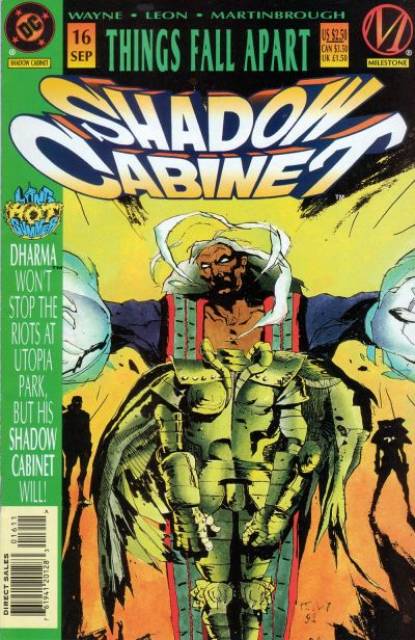 Shadow Cabinet #16 comic cover