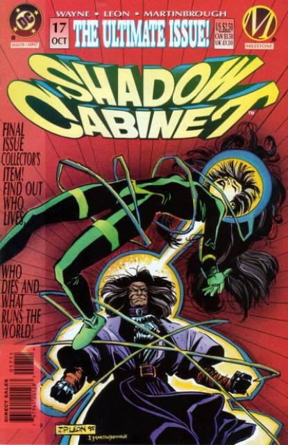 Shadow Cabinet #17 comic cover