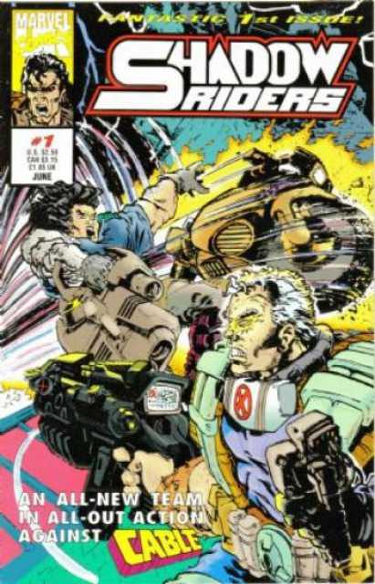 Shadow Ridesr #1 comic cover