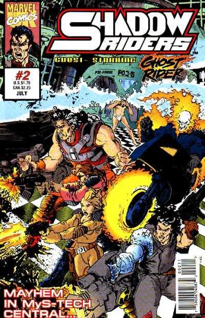 Shadow Ridesr #2 comic cover
