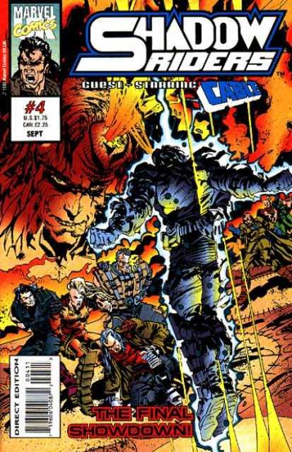 Shadow Ridesr #4 comic cover
