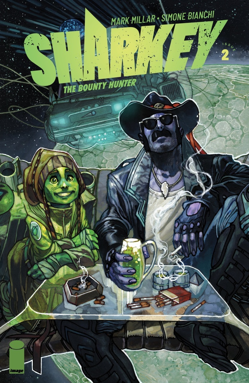 Sharkey the Bounty Hunter #2 comic cover