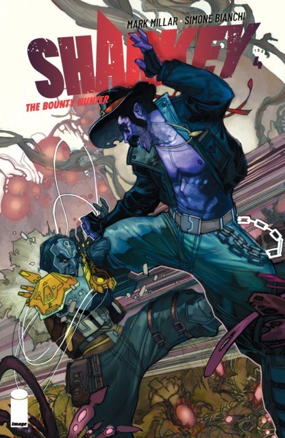Sharkey the Bounty Hunter #4 comic cover