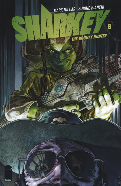Sharkey the Bounty Hunter #6 comic cover