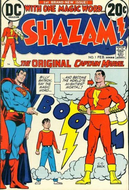 Shazam Vol 1 #1 comic cover