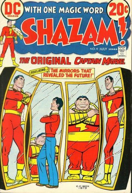 Shazam Vol 1 #4 comic cover