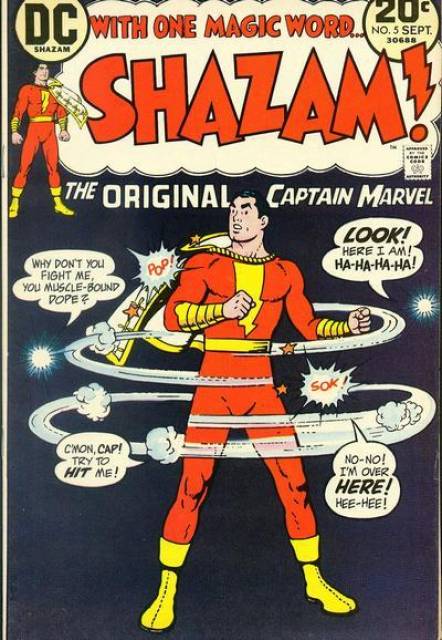 Shazam Vol 1 #5 comic cover
