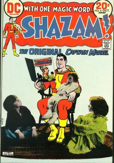 Shazam Vol 1 #6 comic cover