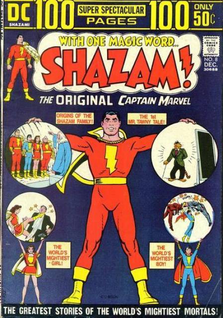 Shazam Vol 1 #8 comic cover