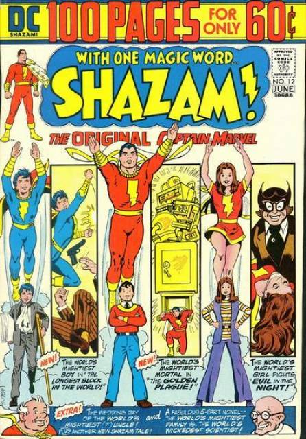 Shazam Vol 1 #12 comic cover