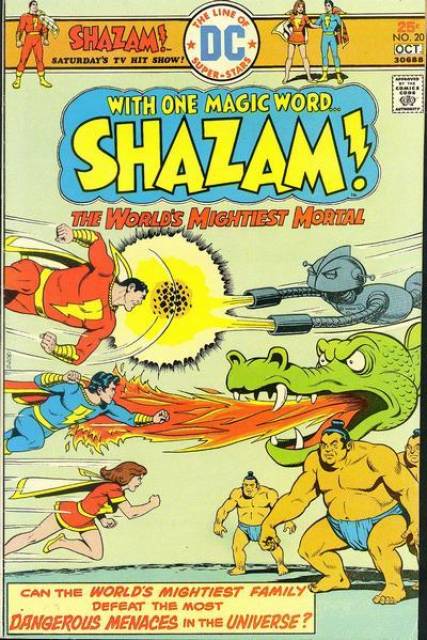 Shazam Vol 1 #20 comic cover