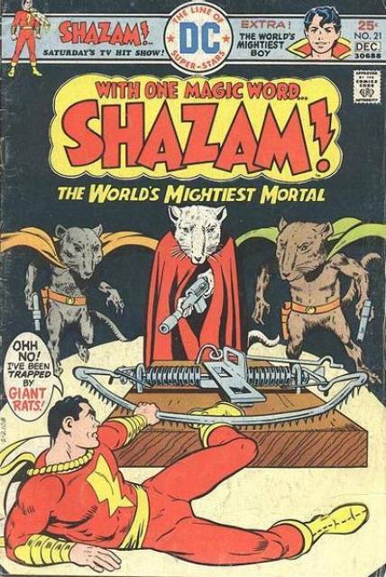Shazam Vol 1 #21 comic cover