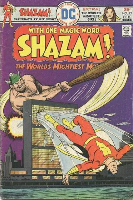 Shazam Vol 1 #22 comic cover