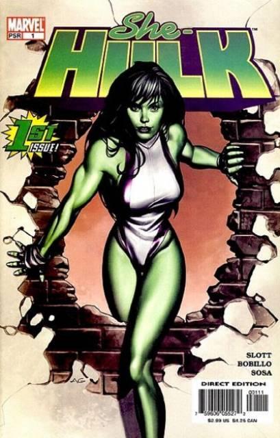 She Hulk #1 comic cover