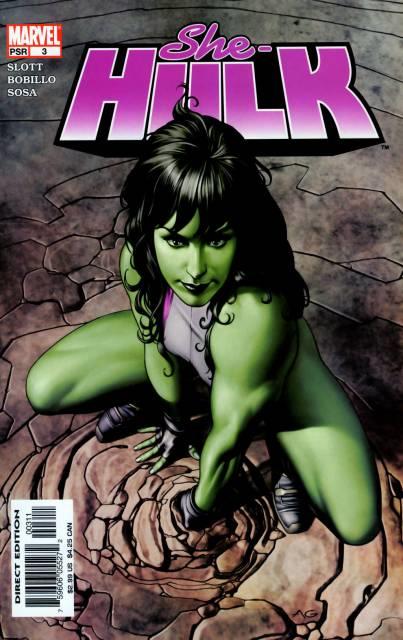 She Hulk #3 comic cover
