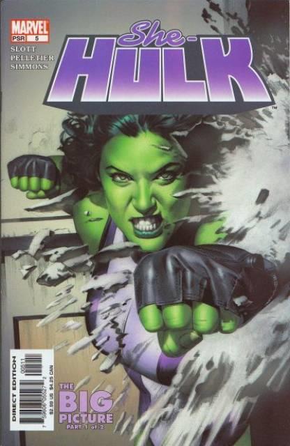She Hulk #5 comic cover