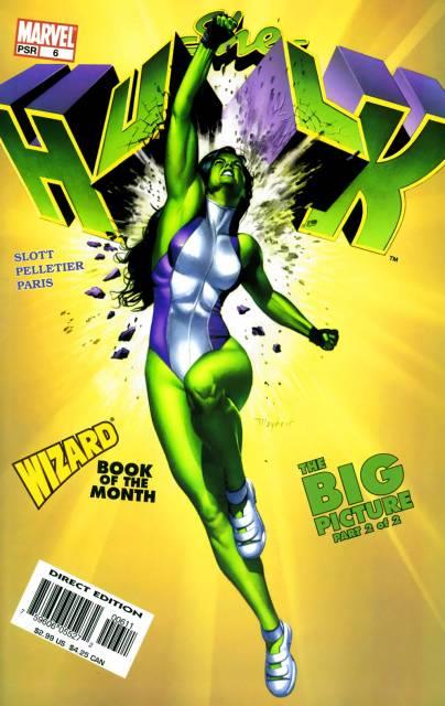 She Hulk #6 comic cover