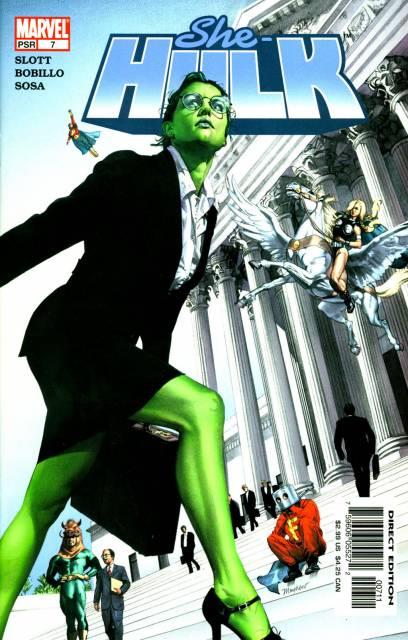 She Hulk #7 comic cover