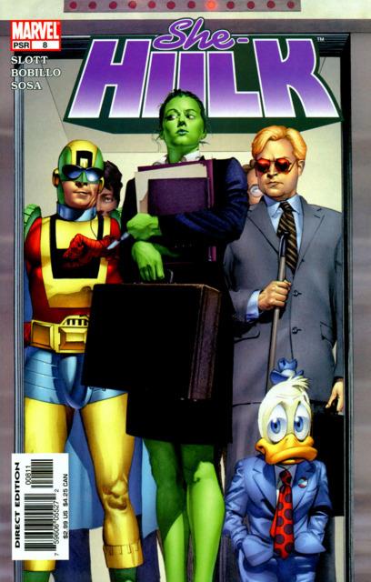 She Hulk #8 comic cover