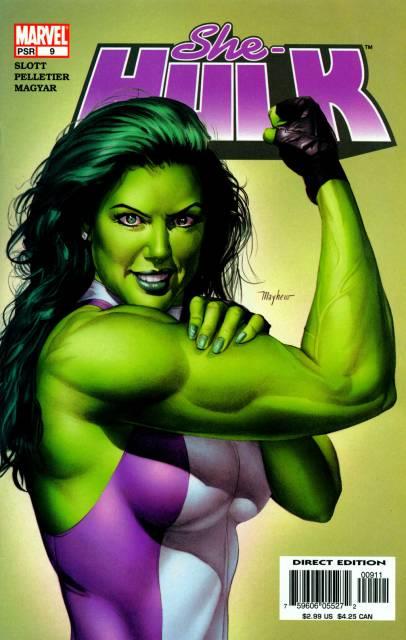 She Hulk #9 comic cover